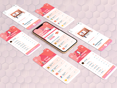 Online Learning App color concepts courses dashboad dashboard app design edtech education app elearning gradient illustration minimal mobile app design mobile app ui online learning platform ui uidesign ux uxdesign