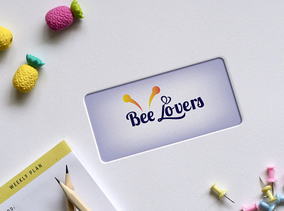 Bee Lovers Branding Logo animal bee brand identity branding cartoon character design designs gaming logo hive honeybee honeycomb icon design icons identity illustraion logo logotype mascot ui