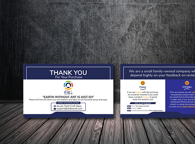 I will design attractive product insert, package insert, amazon amazon thank you cards product insert cards product thank you cards thank you thank you card