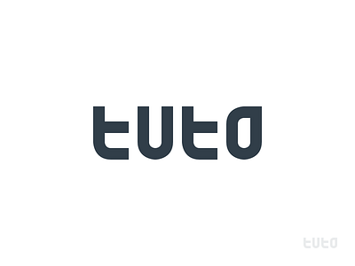 Tuto logo letters logo