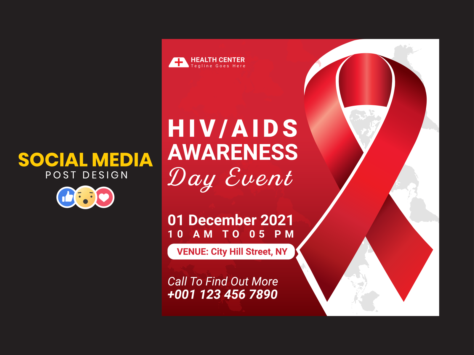 HIV / AIDS Awareness Day Events Social Media Post by Md Yeasin Hossain ...