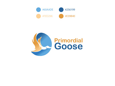 prodominal goose brand identity branding design goose goose logo illustration logo logos minimalist logo negative space negative space logo