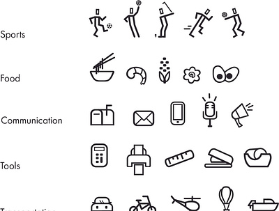 type icons icon illustration