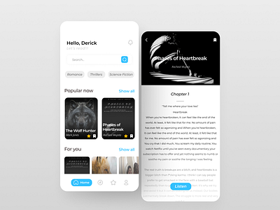 Novel App design figma mobile mobile app design mobile design mobile ui ui ui design uiux ux