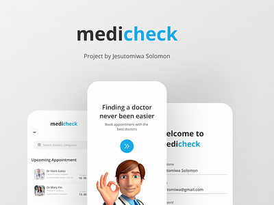 Medicheck illustration mobile mobile app design mobile design mobile ui ui ui ux design ui design uiux ux