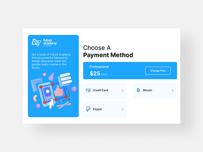 Check-flow [Concept for Future Academy Africa] checkout payment ui ui ux design