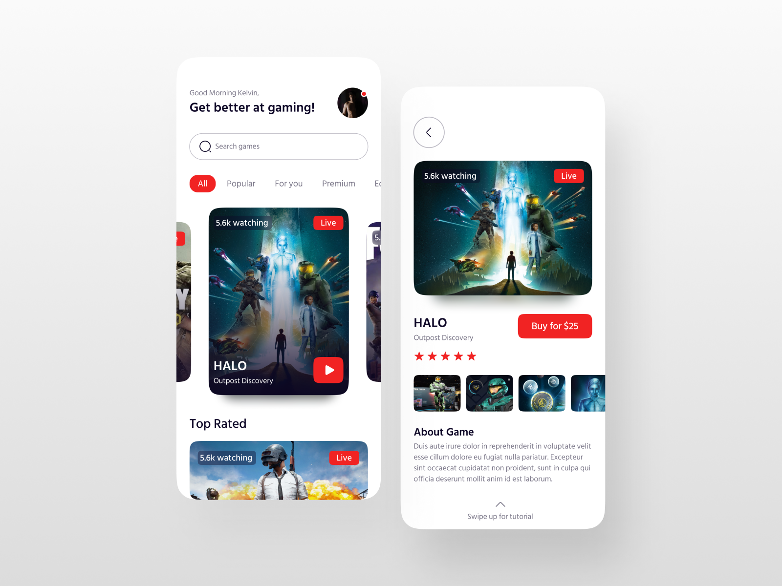Game Tutorial App by Jesutomiwa on Dribbble