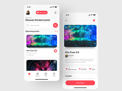 Event App UI