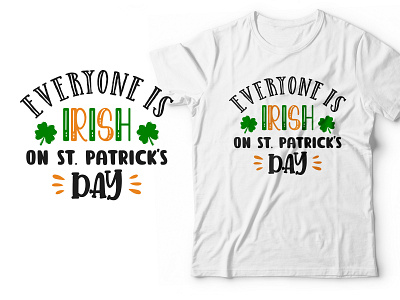 St. Patrick's Day t shirt design for pod business irish