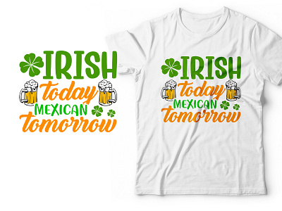 St. Patrick's Day t shirt design Bundle for pod business irish