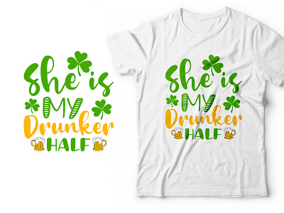 St. Patrick's Day t shirt design Bundle for pod business irish