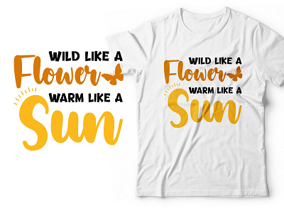 Sunflower t shirt design Bundle for pod business sunflower