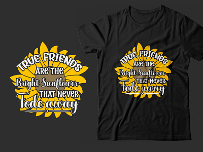 Sunflower t shirt design Bundle for pod business sunflower