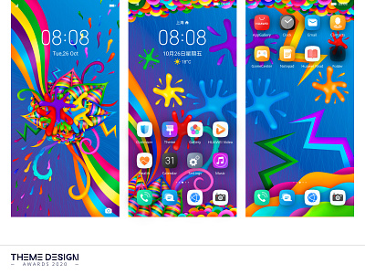 ALEGRIA icons Theme Design Awards 2020 brushes colorful design illustrator photoshop vector vectorart
