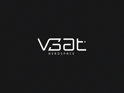 VSAT Aerospace aerospace logo logotype science technology typography