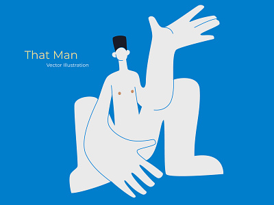 That Man - Vector Illustration