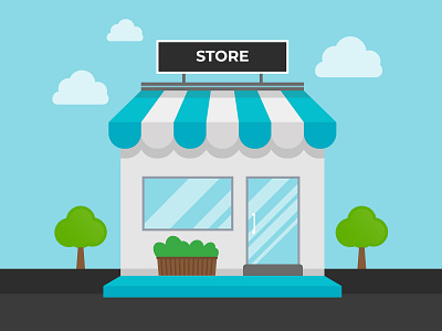 Shop Vector Illustration