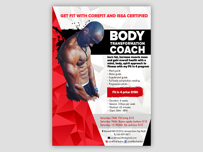 Gym Flyer Design branding creative work design designs graphicdesign gym gym flyer gymnastics