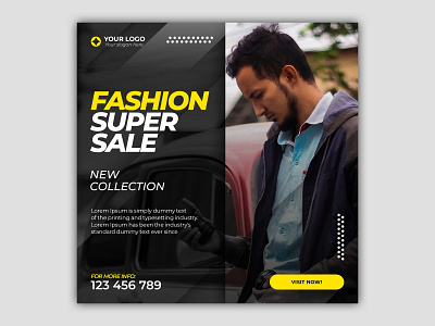 Fashion Social Media Banner Template banner fashion fashion design instagram banner instagram post post template design