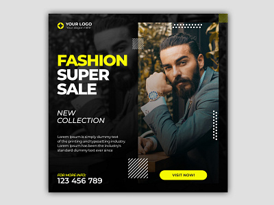 Fashion Social Media Banner Template