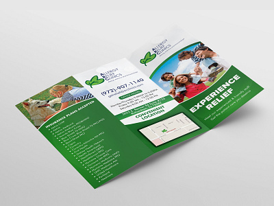 Trifold Brochure Design Template 3 panel banner banner ad brand branding design designs template trifold trifold brochure trifold mockup trifold template