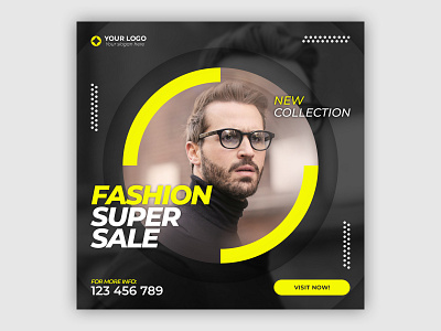 Fashion Social Media Banner Template brand branding design designs fashion fashion design flyer graphicdesign instagram post instagram stories