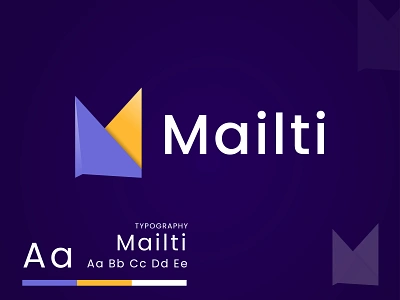 Mailti Logo Design app app logo brand identity branding agency creative logo gradient logo graphic design illustration logo lettermark lettermarklogo logo design branding logodesign logotype m letter logo mailti logo minimalist logo modern modern logo web logo