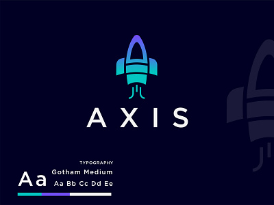 AXIS Airline Logo Design