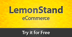 Banner design ad banner lemonstand yellow