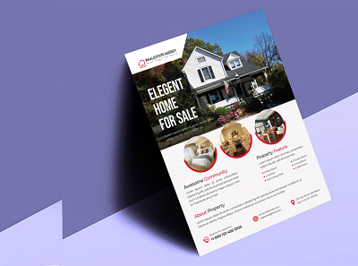 Real Estate Flyer advertisement agency broker business flyer corporate corporate flyer design graphic design illustration leaflet loan logo marketing mortgage poster property real estate flyer realtor flyer renovation flyer residential sale