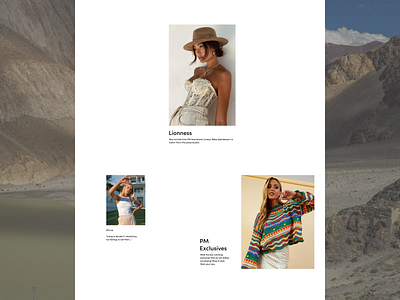 Minimalist Layout - Online Fashion Store Redesign