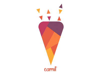 carrot logo marketing agency my first work carrot design icon logo logo design logotype marketing vector