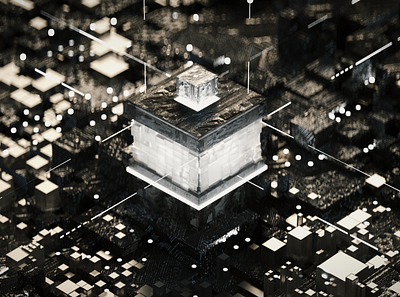 cube c4d design illustration motion graphics