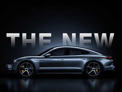 THE NEW CAR 3d blender c4d cycles eevee hmi motion graphics poster render