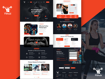 Gym and Fitness Figma templates aerpbic bmi bodybuilding boxing business classes crossfit fitness gym health marketing pilates schedule sport sports training ui wellness workout yoga