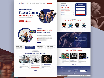 FitGym- Fitness Template