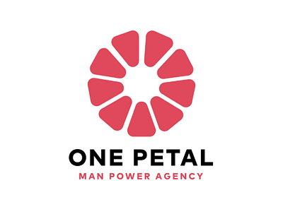 One petal man power agency brand branding designlogo graphicdesign graphicdesigner graphics illustrator logo logodesign logodesigner logodesigns logodesinger logoinspiration logoinspirations logologo logomaker logomark logos logotip logotype