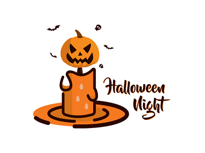 Halloween night logo brand branding designlogo graphicdesign graphicdesigner graphics illustrator logo logodesign logodesigner logodesigns logodesinger logoinspiration logoinspirations logologo logomaker logomark logos logotip logotype