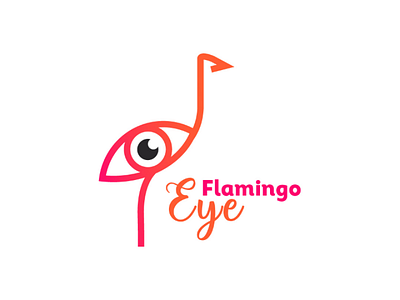 Flamingo eye logo brand branding designlogo graphicdesign graphicdesigner graphics illustrator logo logodesign logodesigner logodesigns logodesinger logoinspiration logoinspirations logologo logomaker logomark logos logotip logotype