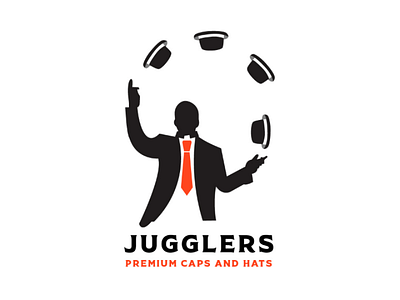 Jugglers - premium caps and hats logo brand branding designlogo graphicdesign graphicdesigner graphics illustrator logo logodesign logodesigner logodesigns logodesinger logoinspiration logoinspirations logologo logomaker logomark logos logotip logotype