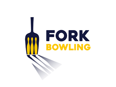 Fork bowling logo brand branding designlogo graphicdesign graphicdesigner graphics illustrator logo logodesign logodesigner logodesigns logodesinger logoinspiration logoinspirations logologo logomaker logomark logos logotip logotype