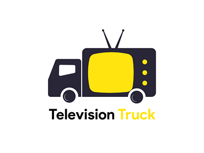 Television truck logo