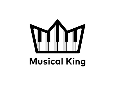 Musical king logo