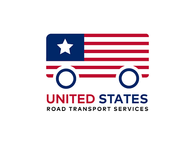 United States road transport service logo