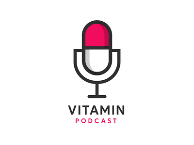 Vitamin Podcast brand branding designlogo graphicdesign graphicdesigner graphics illustrator logo logodesign logodesigner logodesigns logodesinger logoinspiration logoinspirations logologo logomaker logomark logos logotip logotype