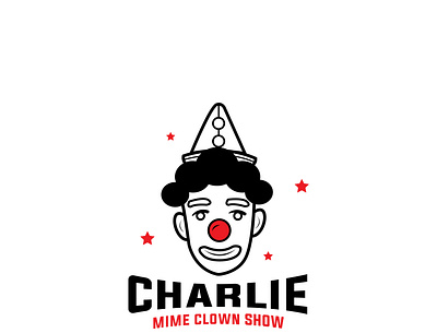 Charlie meme clown show brand branding design designlogo graphicdesign graphicdesigner graphics illustration logos ui