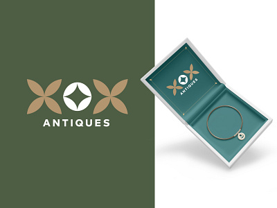 XOX antiques logo design