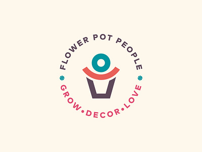 Flower Pot People 3d animation brand brand identity branding design designlogo graphic design graphicdesign graphicdesigner graphics illustration logo logomaker motion graphics ui