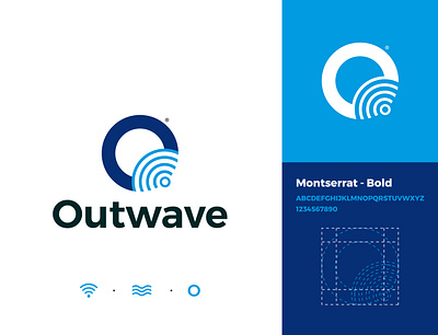 Outwave - Brand Identity 3d animation brand branding design designlogo graphic design graphicdesign graphicdesigner graphics illustration logo motion graphics ui