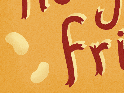 Holy Frijole drawn hand spanish texture type typography